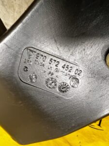 WLOT DOLOT KANAŁ POWIETRZA TYŁ PRAWY PORSCHE PANAMERA 970 I LIFT