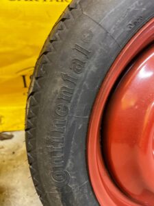 KOŁO ZAPASOWE DOJAZDOWE FELGA OPONA PEUGEOT 207 125/80 R15