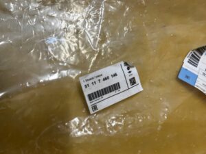 KRATKA ATRAPA ZDERZAKA PRZÓD ŚRODKOWA OTWARTA BMW 2 F45 F46 LIFT NOWA OEM