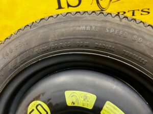 KOŁO ZAPASOWE DOJAZDOWE FELGA OPONA PEUGEOT 207 125/80 R15