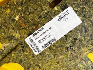 OSŁONA WYGŁUSZENIE WYKŁADZINA ŚCIANY GRODZIOWEJ RENAULT ESPACE VI AUSTRAL