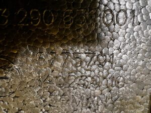 STYROPIAN HAKA GŁOWICY KULI BAGAŻNIKA BMW X6 E71