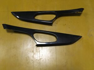 DEKOR LISTW CARBON PRAWY PRZÓD NISSAN X-TRAIL T32