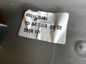 POSZYCIE OSŁONA OBUDOWA SŁUPKA PRZÓD A PRAWY CITROEN C4 GRAND PICASSO II