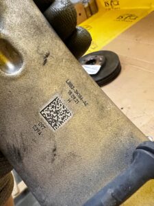 ZWROTNICA PIASTA CZUJNIK ABS PRZÓD LEWY LAND ROVER DEFENDER II L663