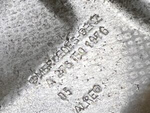 OSŁONA TERMICZNA MERCEDES S400 W222 M276 3.0 V6