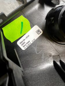 RAMKA PANEL DEKOR KONSOLI ŚRODKOWEJ KLIMATYZACJI FORD KUGA MK2