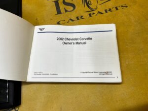 KSIĄŻKA INSTRUKCJA OBSŁUGI SERWISOWA ETUI USA CHEVROLET CORVETTE C5 97-04