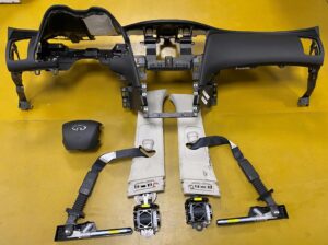 ORYGINALNA DESKA KONSOLA INFINITI Q50 PASY AIRBAG