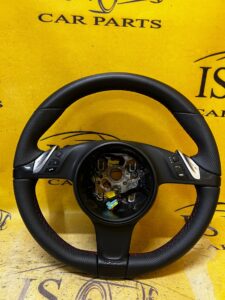 KIEROWNICA SKÓRA MULTIFUNKCJA ZMIANA BIEGÓW PORSCHE CAYENNE II 7P5 GTS