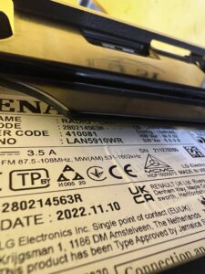 RADIO NAWIGACJA UCHWYT TELEFONU DACIA SANDERO III STEPWAY