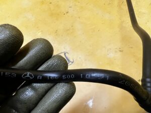 PRZEWÓD RURA RURKA WĄŻ WODY MERCEDES GL X166 4.7 V8