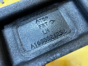 WYGŁUSZENIE NADKOLA BŁOTNIKA TYŁ LEWY MERCEDES GL X166