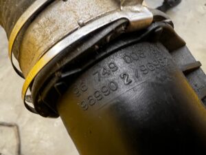 PRZEWÓD RURA WĄŻ INTERCOOLERA PEUGEOT 508 I 2.0 HDI