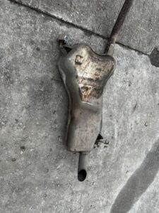 KOMPLET WYDECH RURA WYDECHOWA TŁUMIK CITROEN C4 GRAND PICASSO II 1.6 THP