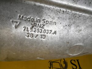 OSŁONA TERMICZNA KOLEKTORA LEWA PORSCHE CAYENNE II 7P5 4.8 V8