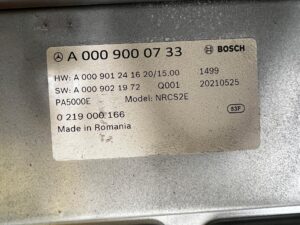 MODUŁ STEROWNIK MERCEDES C-KLASA W206