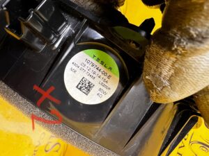 GŁOŚNIK DRZWI PRZÓD PRZEDNICH TESLA MODEL 3 PRZEDLIFT