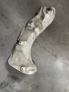 BLACHA OSŁONA TERMICZNA DACIA LODGY LIFT 2022R 1.5 BLUE DCI