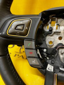 KIEROWNICA SKÓRA MULTIFUNKCJA MANETKI ŁOPATKI RANGE ROVER EVOQUE L538