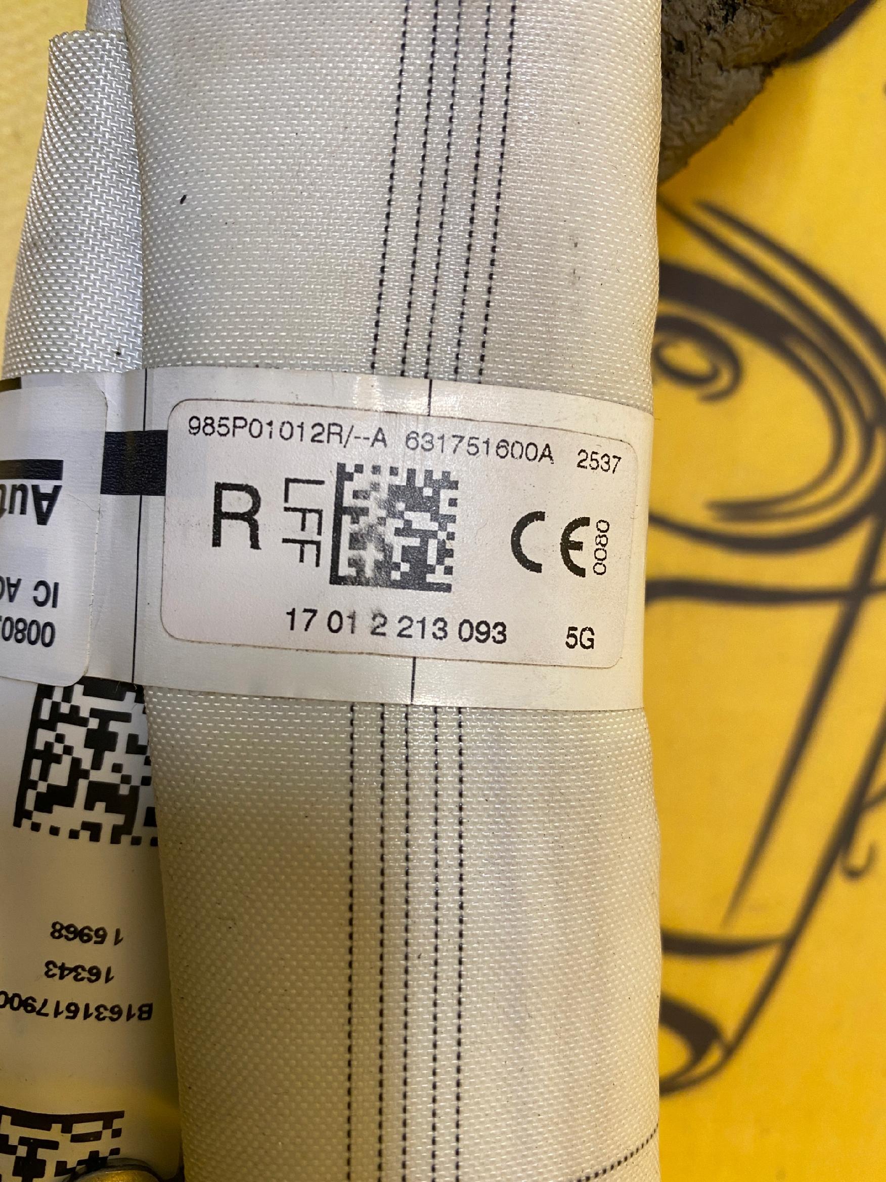 KURTYNA AIRBAG LEWA RENAULT MEGANE IV SEDAN