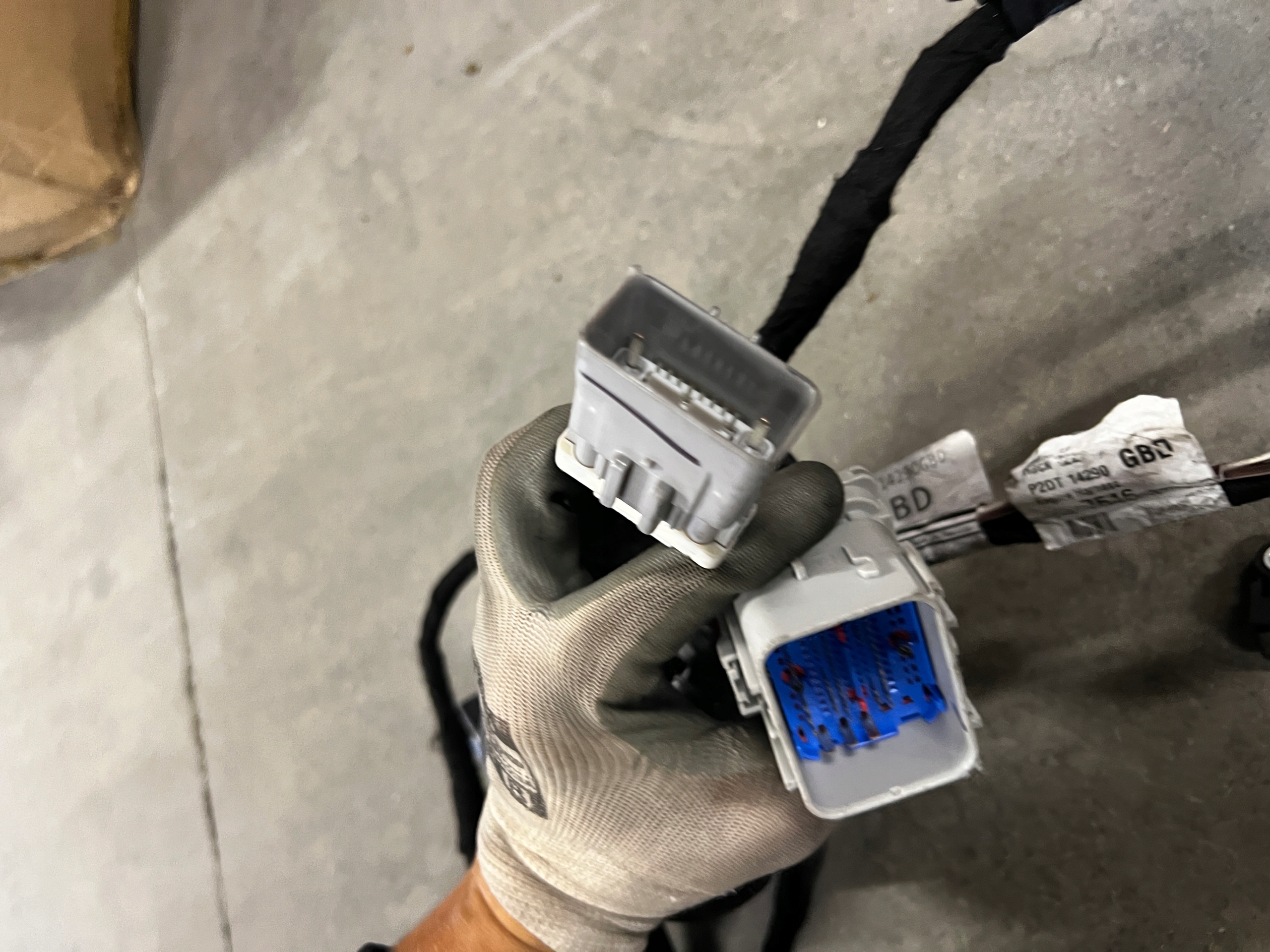 WIĄZKA INSTALACJA OKABLOWANIE SILNIKA FORD BRONCO 21- 2.7 V6 ECOBOOST