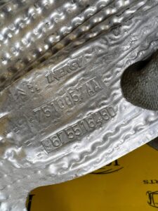 OSŁONA TERMICZNA MAGLOWNICY PRZEKŁADNI CITROEN C4 PICASSO II 1.6 BLUE HDI