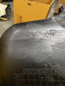 OSŁONA KLAPY BAGAŻNIKA TYŁ LEWA RANGE ROVER EVOQUE L538 3 DRZWI