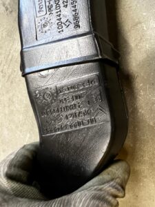 KANAŁ TUNEL NAWIEWU POWIETRZA WNĘTRZA DESKI KONSOLI LEWY PEUGEOT 508 I EU