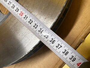 KOMPLET TARCZE KLOCKI HAMULCOWE PRZÓD LAND ROVER DEFENDER II L663