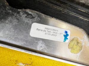 KOMPLET LISTWY RELINGI DACHOWE PEUGEOT 508 I RXH KOMBI SW