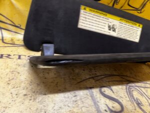 OSŁONA PRZECIWSŁONECZNA SŁONECZNIK PRAWY ALCANTARA PORSCHE CAYENNE II 7P5