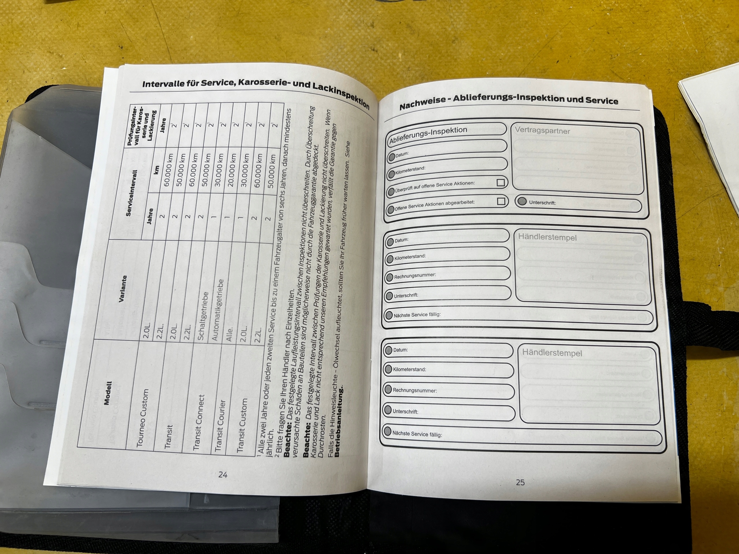 KSIĄŻKA INSTRUKCJA OBSŁUGI SERWISOWA ETUI NIEMCY FORD FIESTA MK8