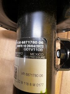 AMORTYZATOR PRZÓD PRZEDNI PRAWY BMW X3 G01 X4 G02 NOWY OEM