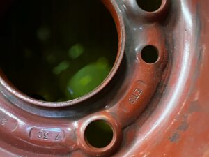 KOŁO ZAPASOWE DOJAZDOWE FELGA OPONA PEUGEOT 207 125/80 R15