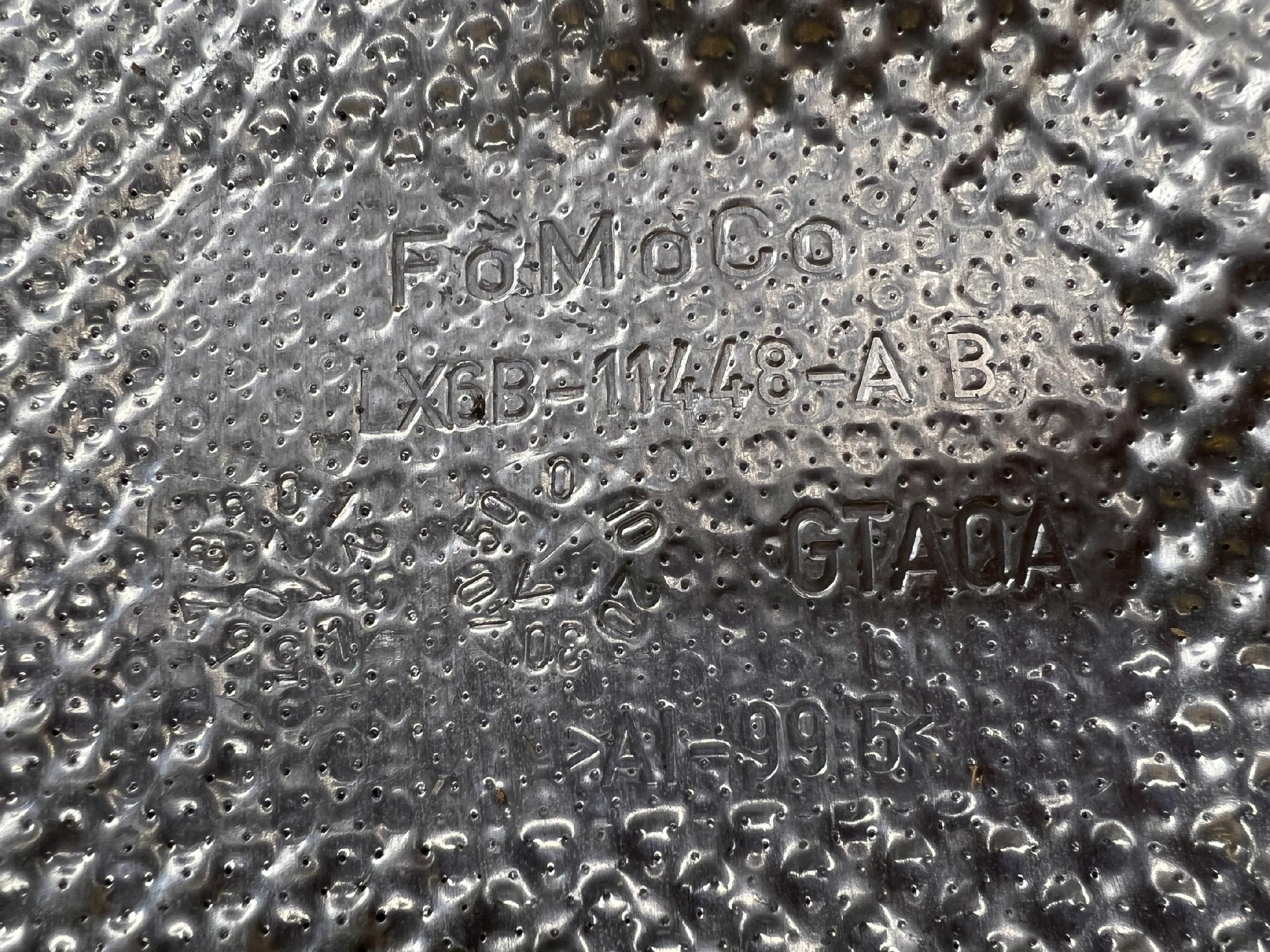 OSŁONA TERMICZNA PODWOZIA FORD KUGA MK3 ESCAPE