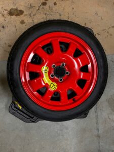 ZESTAW NAPRAWCZY KOŁO ZAPASOWE DOJAZDOWE JAGUAR XJ X351 135/80 R18