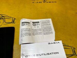 KSIĄŻKA INSTRUKCJA OBSŁUGI SERWISOWA ETUI FRANCJA DACIA SANDERO III 2023R