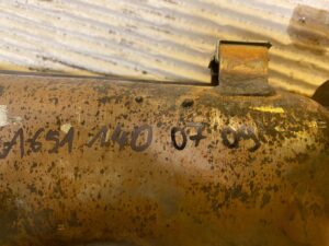 KOLEKTOR WYDECHOWY MERCEDES W205 W253 W246 2.2 CDI