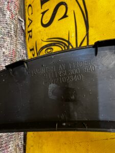 BŁOTNIK LISTWA PRZÓD PRZEDNI PRAWY SUBARU FORESTER VI SL 25-