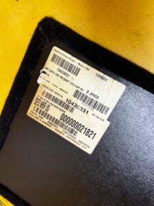 OSŁONA POKRYWA SCHOWKA TYŁ PRAWY CHEVROLET CORVETTE CABRIO C5 97-04