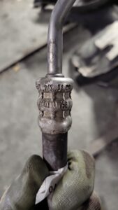 WĄŻ PRZEWÓD RURA RURKA WSPOMAGANIA PORSCHE PANAMERA 970 I LIFT HYBRID