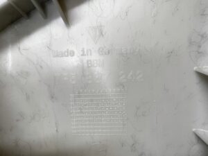 OSŁONA POSZYCIE TAPICERKA SŁUPKA TYŁ C PRAWA PRAWE PORSCHE CAYENNE II 7P5