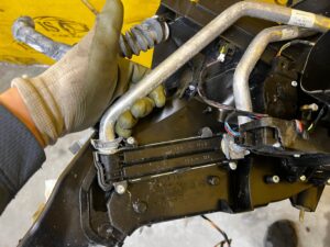 KOMPLETNA NAGRZEWNICA DMUCHAWA KLIMATYZACJI 3 STREFY MERCEDES GLS X166