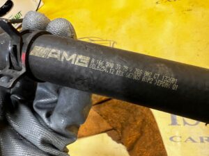 PRZEWÓD RURA RURKA WĄŻ WODY MERCEDES GL X166 4.7 V8