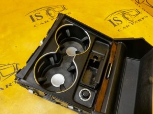 SCHOWEK UCHWYT NA KUBKI CUPHOLDER DREWNO MERCEDES GL X166