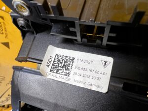 POPIELNICZKA SCHOWEK DEKOR TUNELU ŚRODKOWEGO PORSCHE PANAMERA 970 I LIFT