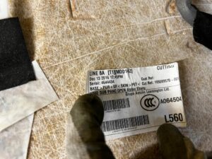 PODSUFITKA SUFIT PANORAMA SZYBERDACH ALCANTARA RANGE ROVER VELAR L560