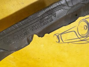 OSŁONA WYGŁUSZENIE BŁOTNIKA PRZÓD PRAWY LEWY PORSCHE PANAMERA 970 I LIFT