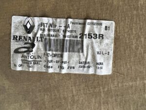 PODSUFITKA PODSUFITÓWKA SUFIT DACIA DOKKER EU